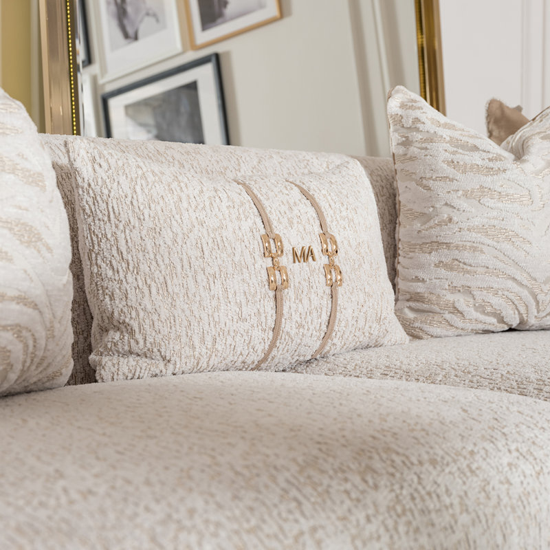 Savannah Breeze Sofa, 31" H x 104" W x 38" D