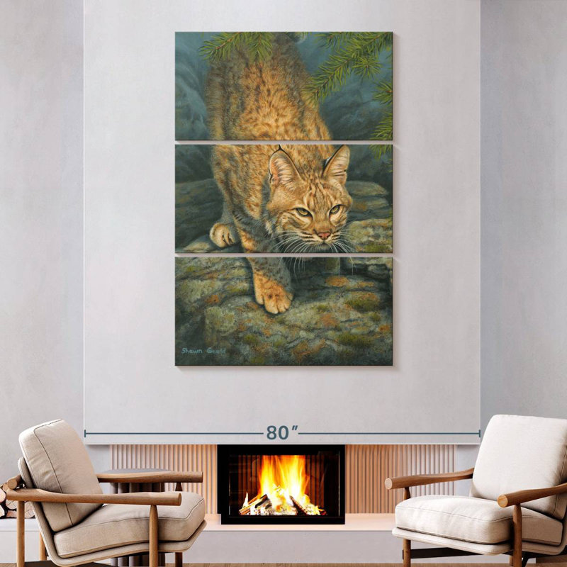 Brampt Incoming, 74" H x 48" W