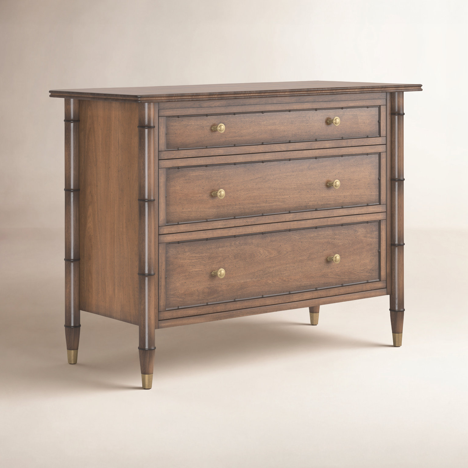 Harbor 3 - Drawer Dresser, Brown