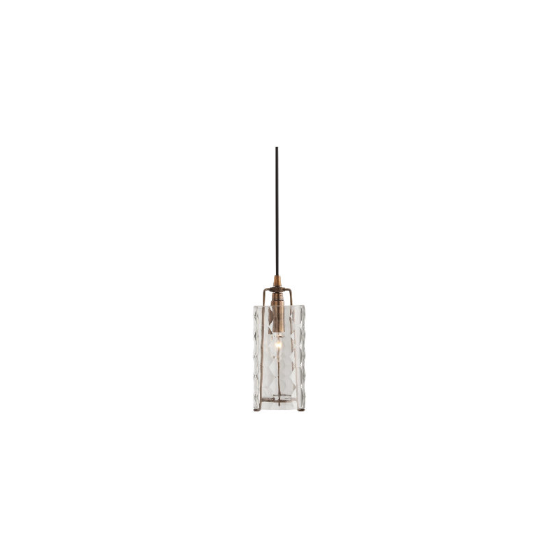 Ice 1 - Light Single Cylinder Pendant, Large