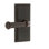 Grandeur Carré Plate Privacy Georgetown Lever