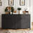  32'' Sideboard,Accent Cabinet With 1 Drawer and 2 Doors-1624116290