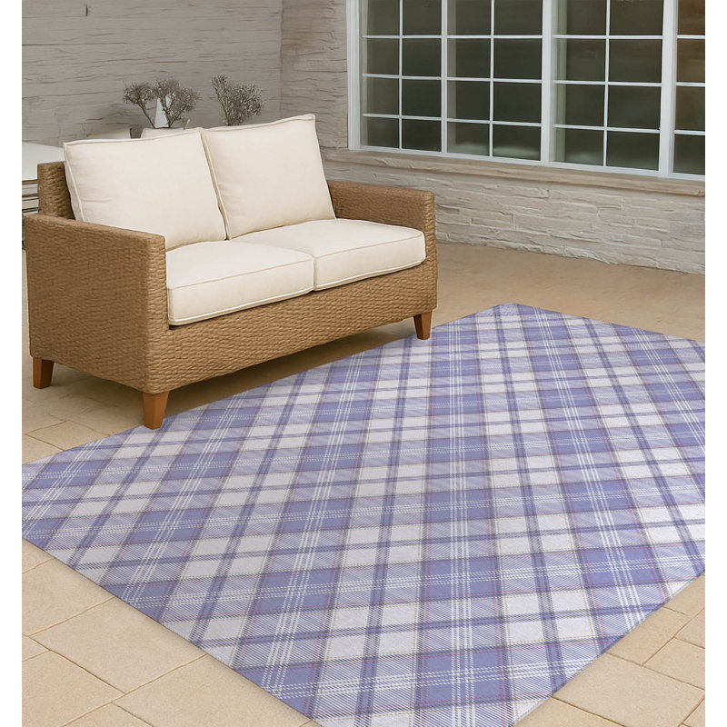 Tapis d'extérieur antidérapant Diamond, Rectangle 4pi x 6 pi