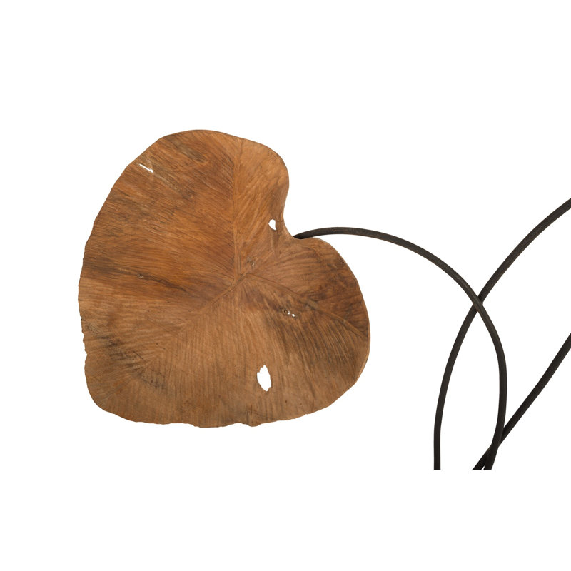 Carved Leaf Sculpture