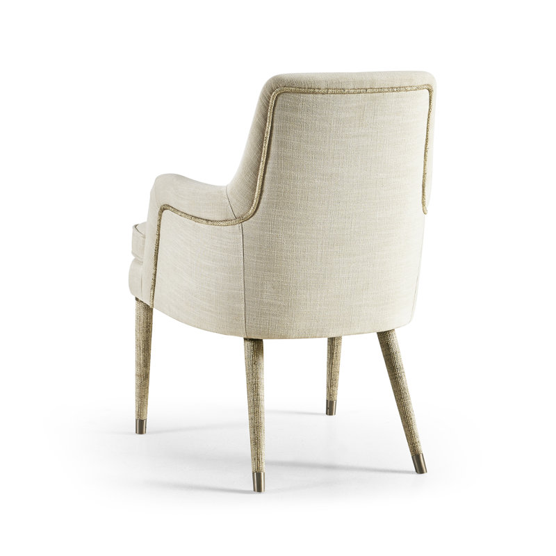 Water Upholstered Arm Chair