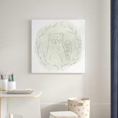 Woodland Vignettes III 1 Piece Wrapped Canvas Painting
