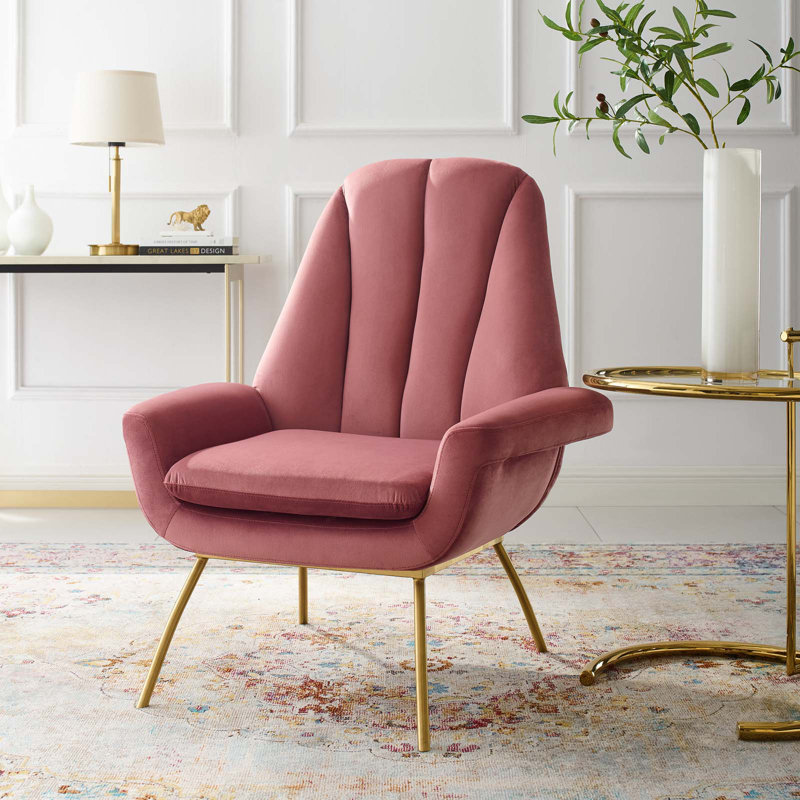 Fauteuil Summit, Vieux rose