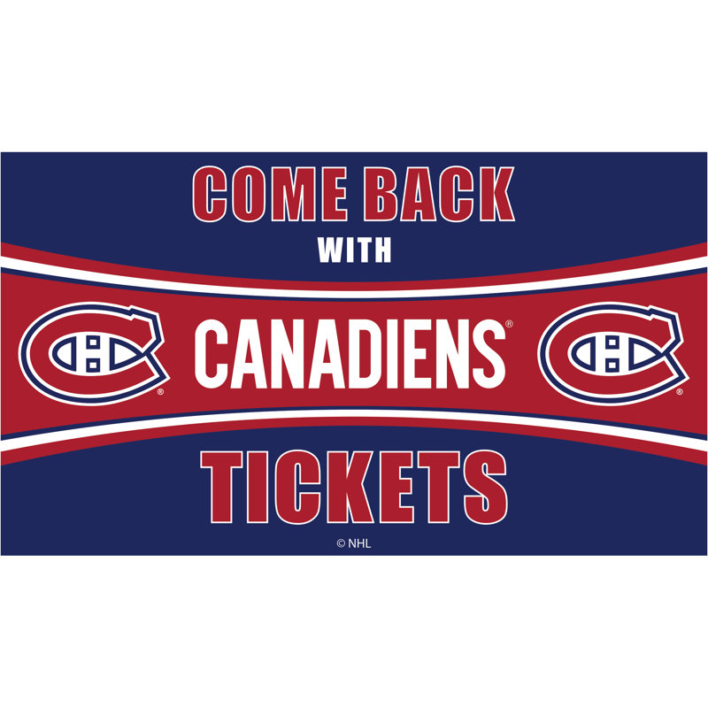 Paillasson en PVC, NHL Montreal Canadiens
