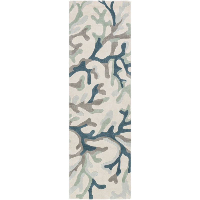 Yokley Abstract Indoor Rug, Runner 2'6" x 8'