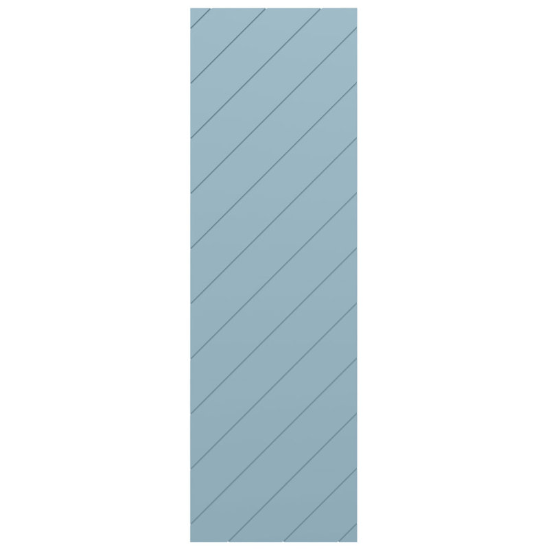 Volets de style moderne EnduraCore, L 12 po, Bleu paisible, H 27 po