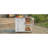 Outdoor Kitchen Island Fir Wood Prep Station Lockable Kitchen Cart With Stainless Top, Ample Storage Space, Towel And Spice Racks For Patio And Outdoor-129457773