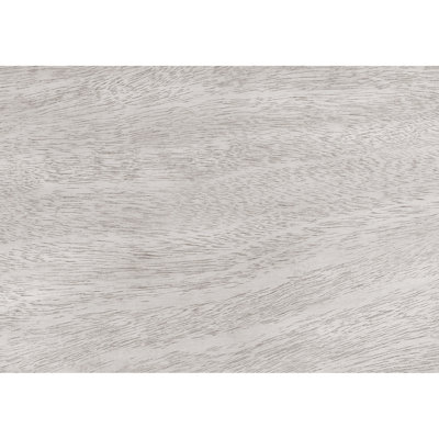Table d'appoint de 60 cm de hauteur avec placage gris et rangement organisé, solution à 2 niveaux pour le salon