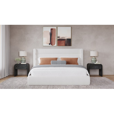 Upholstered Platform Bed
