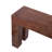 Astin Console Table with Open Shelf & Soft Curved Profile