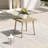 Mariene Rectangular Metal Outdoor Side Table , 18'' in. W 20'' in. D-101181397
