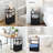 Narrow Side Table With Charging Station, Storage Bag, And Space-Saving Design