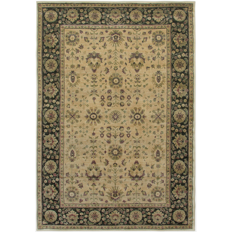 Tapis brun tissé à la main, 1 pi 8 po x 2 pi 6 po