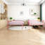Lits superposés en métal peu encombrants, rose, design moderne pour la famille