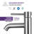 Valle Single-Hole Single-handle Bathroom Faucet-29547843