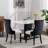 Collection Modern,High-End Tufted Solid Wood Contemporary Upholstered Dining Chair With Wood Legs,Nailhead Trim,2-Pcs Set-2047542981