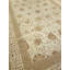 Tapis unique en laine noué à la main beige / brun clair / olive 9 pi x 12 pi 10 po