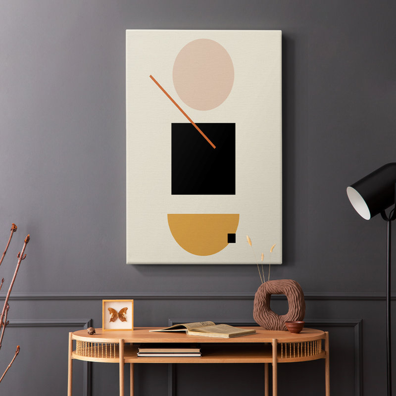 Simple Shape -Gallery Wrapped Cavas, 27" H x 18" W