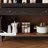 Retro Black Solid Wood Accent Cabinet-906890253