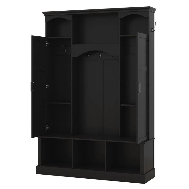 Arbre d'entrée Modern Farmhouse, Black