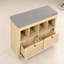 Banc de rangement en tissu Arshiya