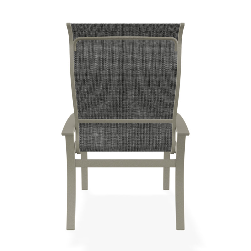 Belle Isle Outdoor Dining Armchair, Storm, Burke