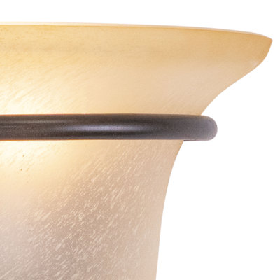 Macalla Steel Flush Mounted Sconce