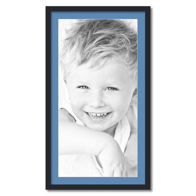 Wood Picture Frame with Mat