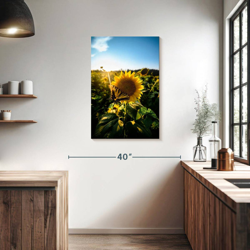 Harnek tournesol amour, H 36 po x l 24 po