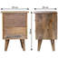 Lodgeste 35cm W Solid Wood Bedside Table