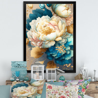 «Vibrant Floral Bunch II», reproduction sur toile