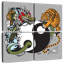 Dragon et tigre Yin Yang-1809608926