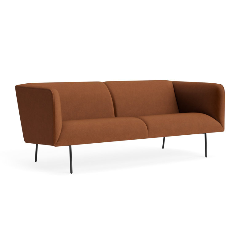 MTO - Dandy Sofa Black Legs, Copper Velvet