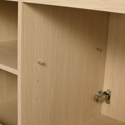 48" Freestanding Bathroom Vanity With  Resin Sink & 3 Soft-Close Cabinet Doors (KD-PACKING)