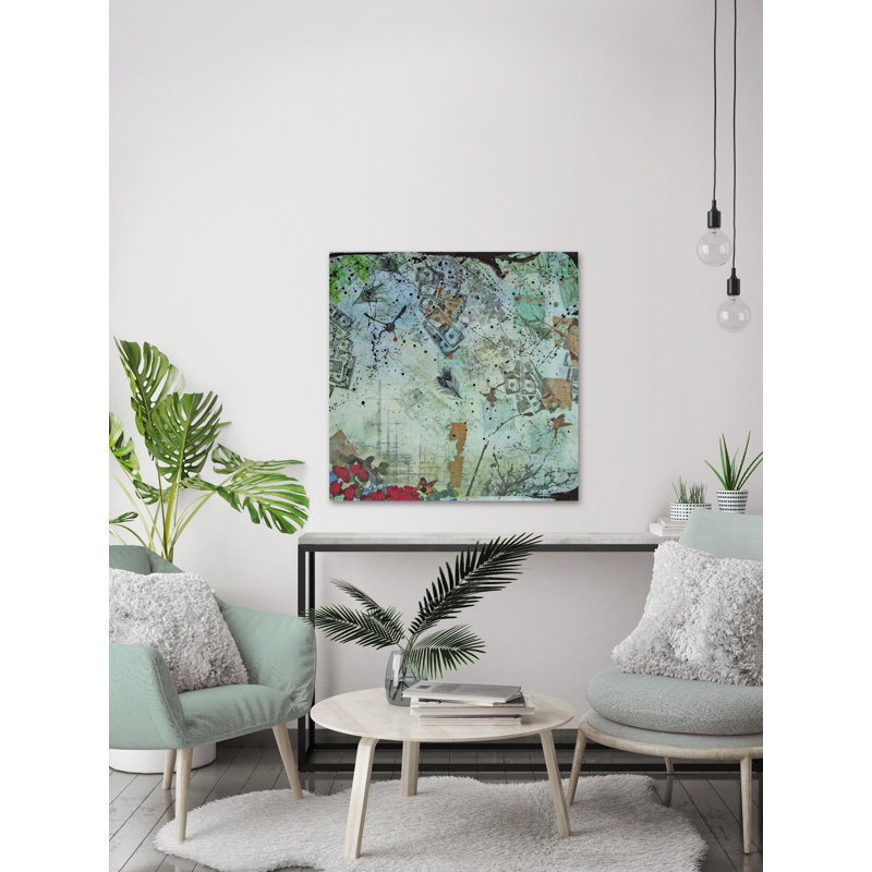 Reproduction d’art sur toile tendue "tracy silva barbosa" natures entretenir "par, H 24 po x l 24 po