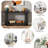 Vintage Console Table With T-leg Design And 2-tier Structure-678157225