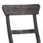 Ensemble de 2 chaises d'appoint brun clair et gris patiné