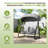 2 Person Porch Swing with Adjustable Canopy 
