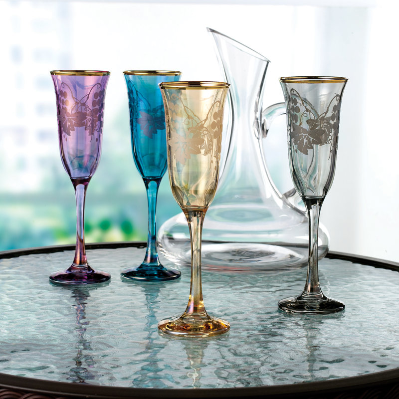 9oz. Flute Set