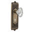Egg & Dart Plate with Decorative Keyhole and Chateau Door Knob-156402890