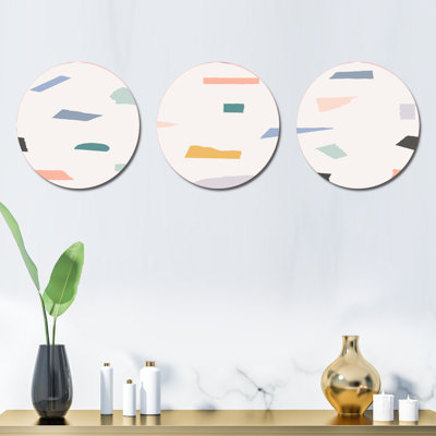 Abstract Wall Decor on Metal