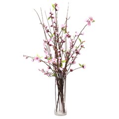 Goddess Vase with White Cherry Blossoms - CFA Design Group