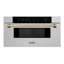 ZLINE Autograph Edition 30" 1.2 cu. ft. Built-In Microwave Drawer in Fingerprint Resistant Stainless Steel-672902568