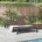 Sunbed With Cushions And Wheels 2-Person Poly Rattan-1598865568