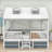 Elderen Kids Loft Bed with Drawers-34349704-34349707
