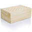 Boîte de rangement décorative en bois beige, fabriquée à la main, avec couvercle-1477052642-1477052643